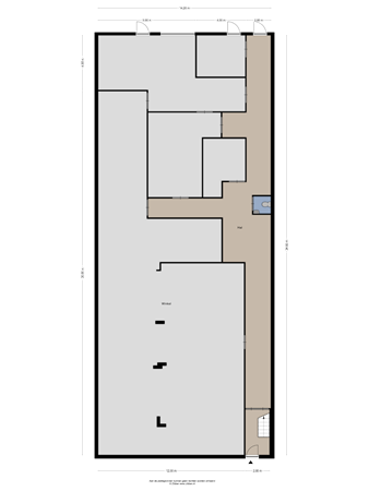Floorplan - Akerstraat 81-81A, 6466 HC Kerkrade