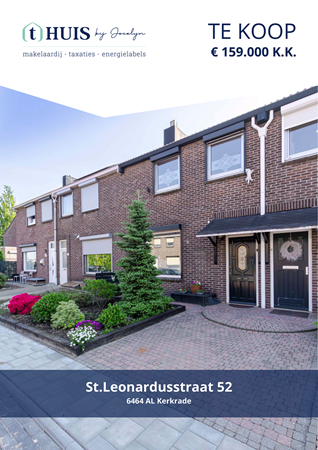 Brochure preview - St.Leonardusstraat 52, 6464 AL KERKRADE (1)