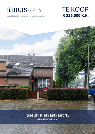 Brochure preview - Joseph Rietrastraat 15, 6464 HN KERKRADE (1)