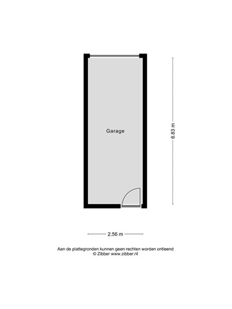 Floorplan - Ambachtsstraat 21, 6461 EW Kerkrade