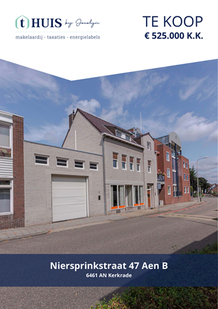 Brochure preview - Niersprinkstraat 47-Aen B, 6461 AN KERKRADE (1)