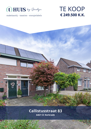 Brochure preview - Callistusstraat 83, 6467 CC KERKRADE (1)