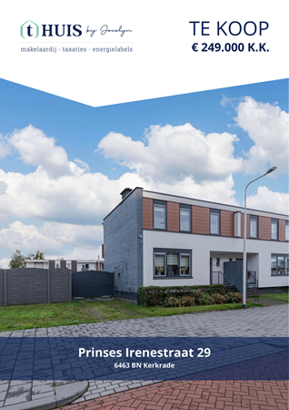 Brochure preview - Prinses Irenestraat 29, 6463 BN KERKRADE (1)