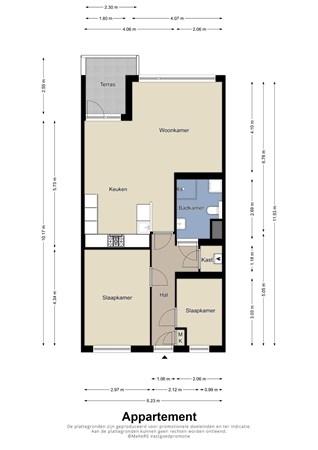 Floorplan - Raadhuisstraat 8G, 6444 AB Brunssum