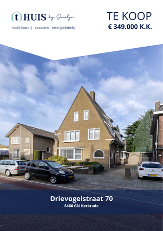 Brochure preview - Drievogelstraat 70, 6466 GN KERKRADE (1)