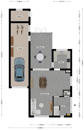 Floorplan - Kleine Stegel 6, 6471 EP Eygelshoven