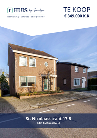 Brochure preview - St. Nicolaasstraat 17-B, 6369 XM SIMPELVELD (1)