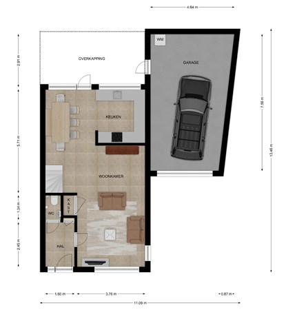 Floorplan - Eiswinkel 29, 6471 CC Eygelshoven