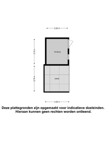 Floorplan - Schorpioenstraat 41, 8303 ZS Emmeloord