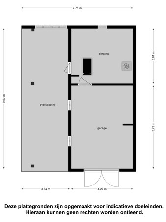 Floorplan - John Daltonhage 14, 8302 WT Emmeloord