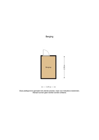 Floorplan - Smedingplein 7, 8302 BA Emmeloord