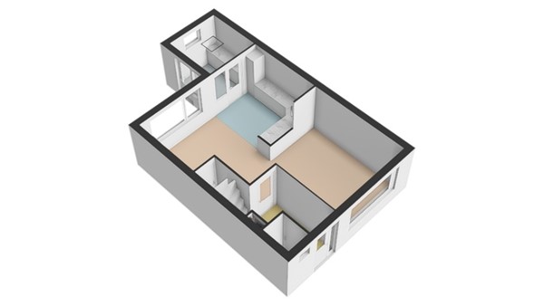 Floorplan - Maasstraat 7, 8303 LP Emmeloord