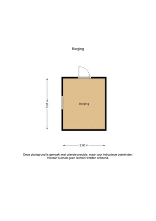 Floorplan - Maasstraat 7, 8303 LP Emmeloord