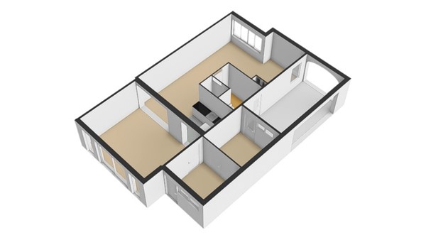 Floorplan - Ameland 3, 8302 LL Emmeloord