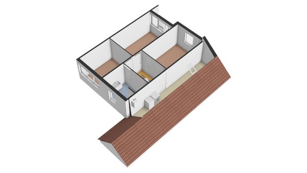 Floorplan - Ameland 3, 8302 LL Emmeloord