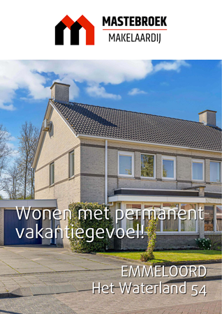 Brochure preview - Het Waterland 54, 8302 XD EMMELOORD (1)