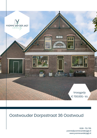 Brochure preview - Brochure - Oostwouder Dorpsstraat 36 - Oostwoud (1).pdf