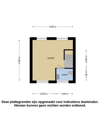 Ganzehof 52, 1679 TA Midwoud - Plattegrond 1e verdieping.jpg
