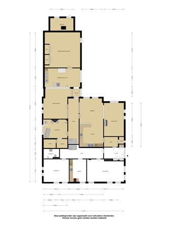 Oostwouder Dorpsstraat 16, 1678 HE Oostwoud - Plattegrond begane grond.jpg