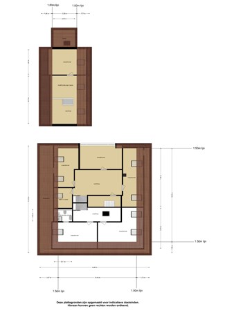 Oostwouder Dorpsstraat 16, 1678 HE Oostwoud - Plattegrond eerste verdieping.jpg