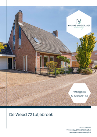 Brochure preview - De Weed 72, 1614 KG LUTJEBROEK (1)