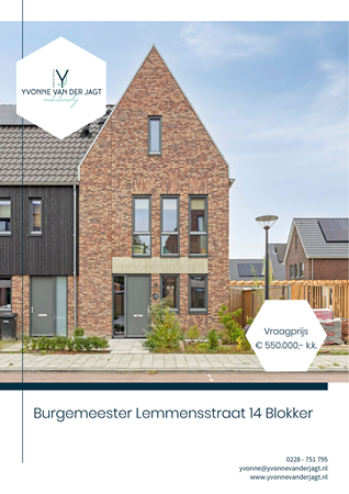 Brochure preview - Burgemeester Lemmensstraat 14, 1695 CT BLOKKER (1)