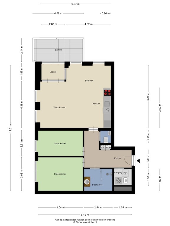 mediumsize floorplan