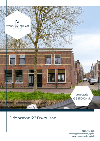 Brochure preview - Driebanen 23, 1601 NN ENKHUIZEN (1)
