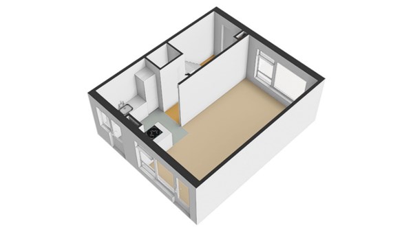 Floorplan - Gasinjetstraat 64, 1442 WP Purmerend