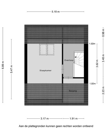 Floorplan - Dagmaatstraat 29, 1445 GB Purmerend