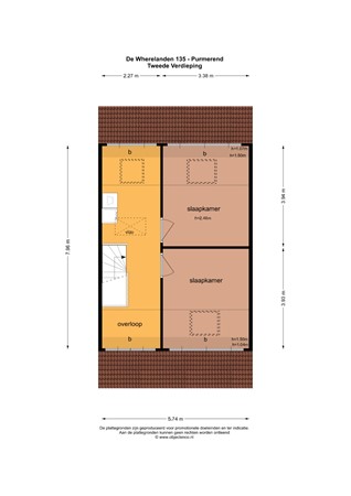 Floorplan - De Wherelanden 135, 1441 ZM Purmerend