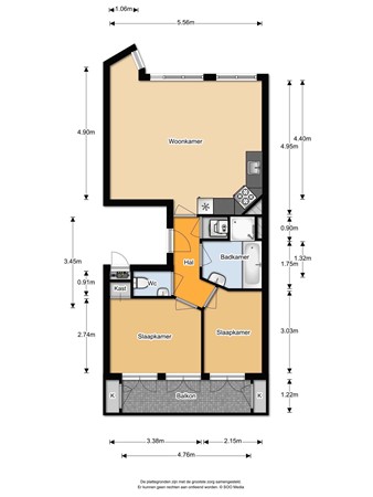 Hoofdweg 148-2, 1057 DB Amsterdam - 