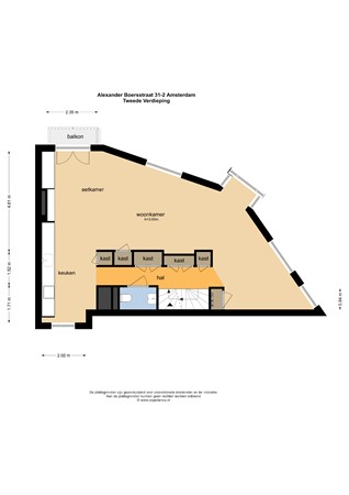 Medium property photo - Alexander Boersstraat 31-2, 1071 KV Amsterdam