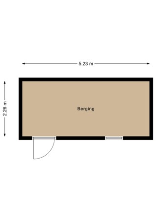 Sparrenweg 26, 4814 AT Breda - Berging - 2D.jpg