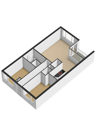 Onderwijsboulevard 626, 5223 DN 's-Hertogenbosch - Appartement - 3D.png
