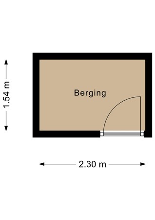 Onderwijsboulevard 626, 5223 DN 's-Hertogenbosch - Berging - 2D.jpg