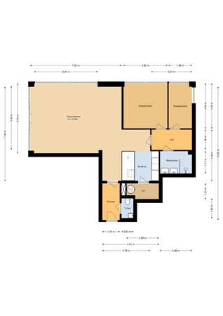 Eekbrouwersweg 6B, 5233 VG 's-Hertogenbosch - Appartement - 2D.jpg
