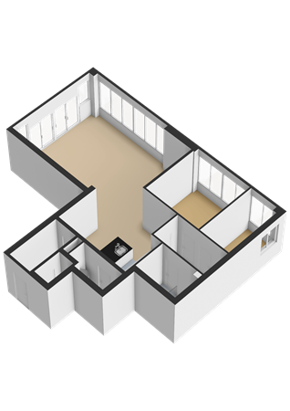 Eekbrouwersweg 6B, 5233 VG 's-Hertogenbosch - Appartement - 3D.png