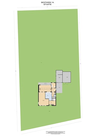 Floorplan - Biesthoek 1A, 5427 RG Boekel