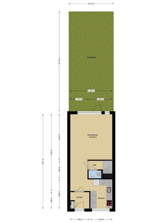 Floorplan - Röntgendreef 21, 3146 BM Maassluis