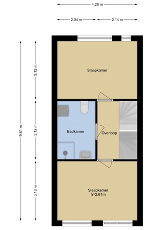 Floorplan - Röntgendreef 21, 3146 BM Maassluis