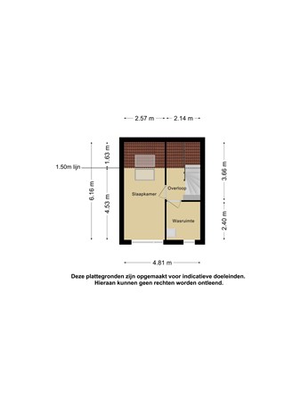 Floorplan - Burgemeester van de Brandelerlaan 4, 3145 MA Maassluis