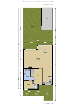 Floorplan - Logger 11, 3144 GG Maassluis