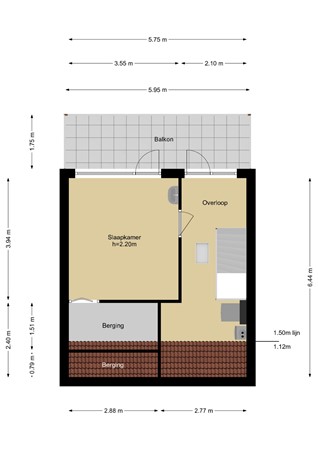 Floorplan - Koekoekstraat 7, 3145 AH Maassluis