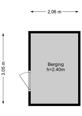 Floorplan - Koekoekstraat 7, 3145 AH Maassluis