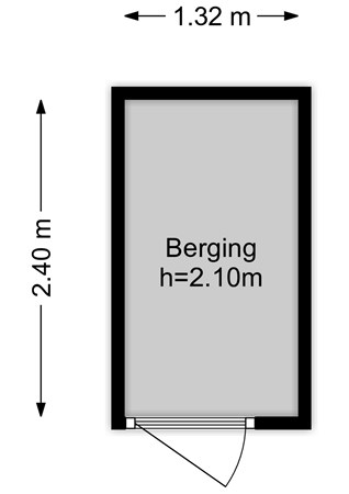 Floorplan - Maassluissedijk 116, 3131 KB Vlaardingen