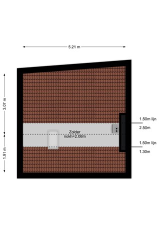 Floorplan - Maassluissedijk 116, 3131 KB Vlaardingen