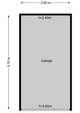 Floorplan - Planciusstraat 28, 3132 SW Vlaardingen