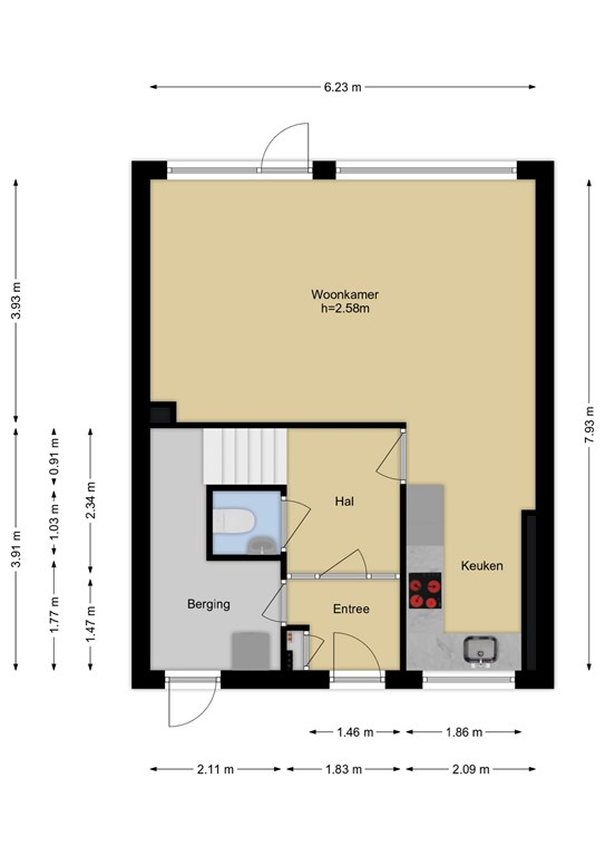 mediumsize floorplan