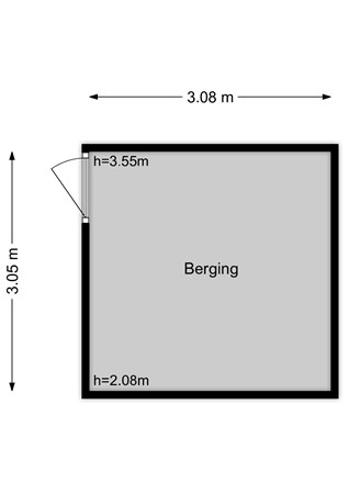 Floorplan - Camusdreef 41, 3146 BA Maassluis